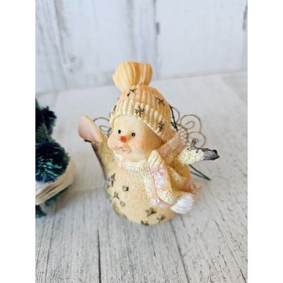 Vintage snowman ornament baker businessman suit decor tree - Picture 2 of 7